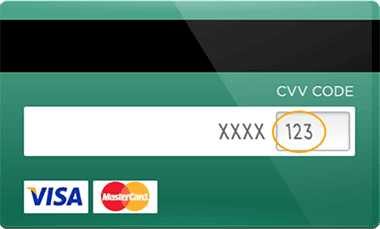 Where to find the CVV on your card